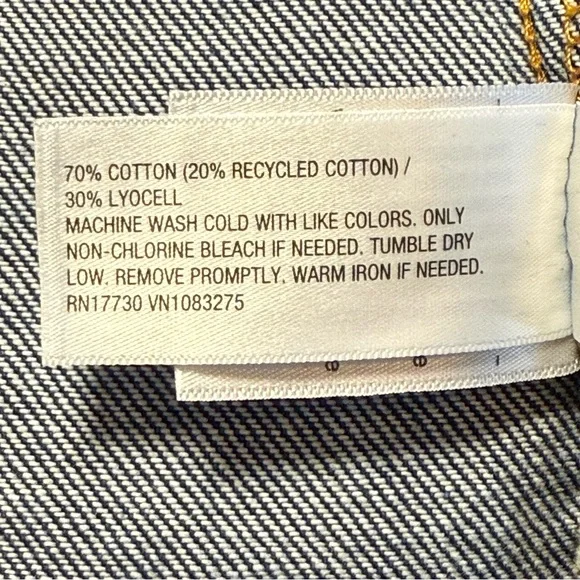 Universal Thread Blue Denim Trench Coat - Picture 3 of 9